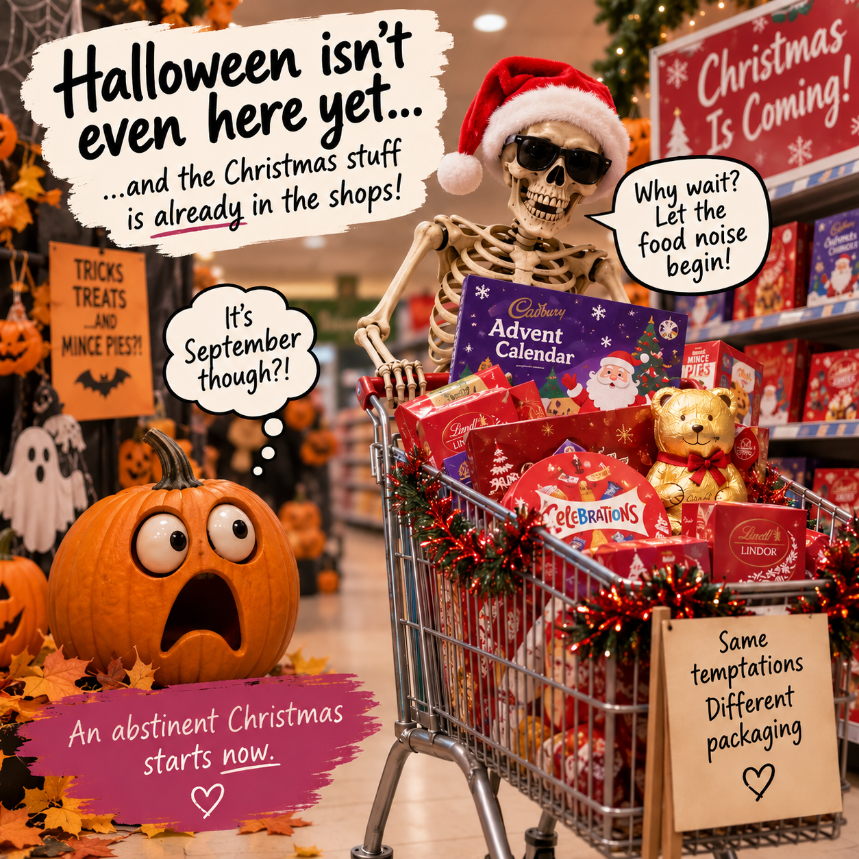 Hallowe'en vs Christmas